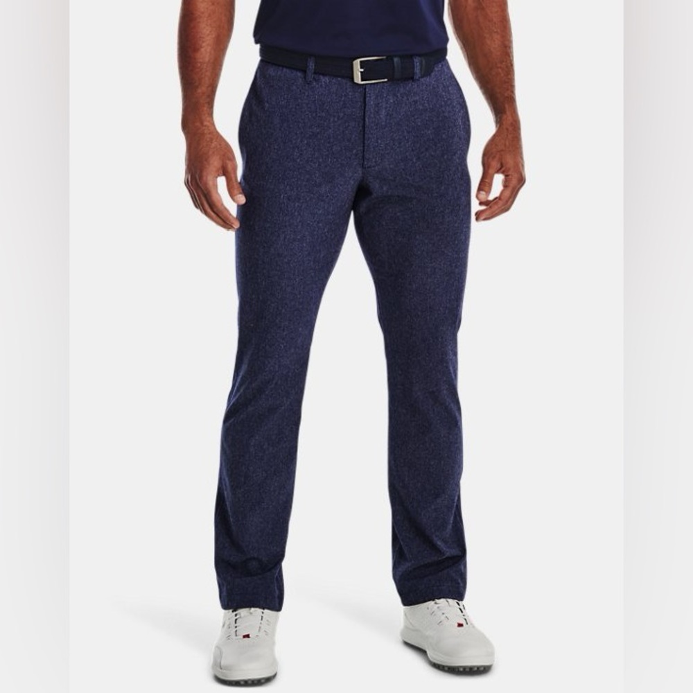 UNDER ARMOR VENTED NAVY GOLF PANTS SIZE 34x34